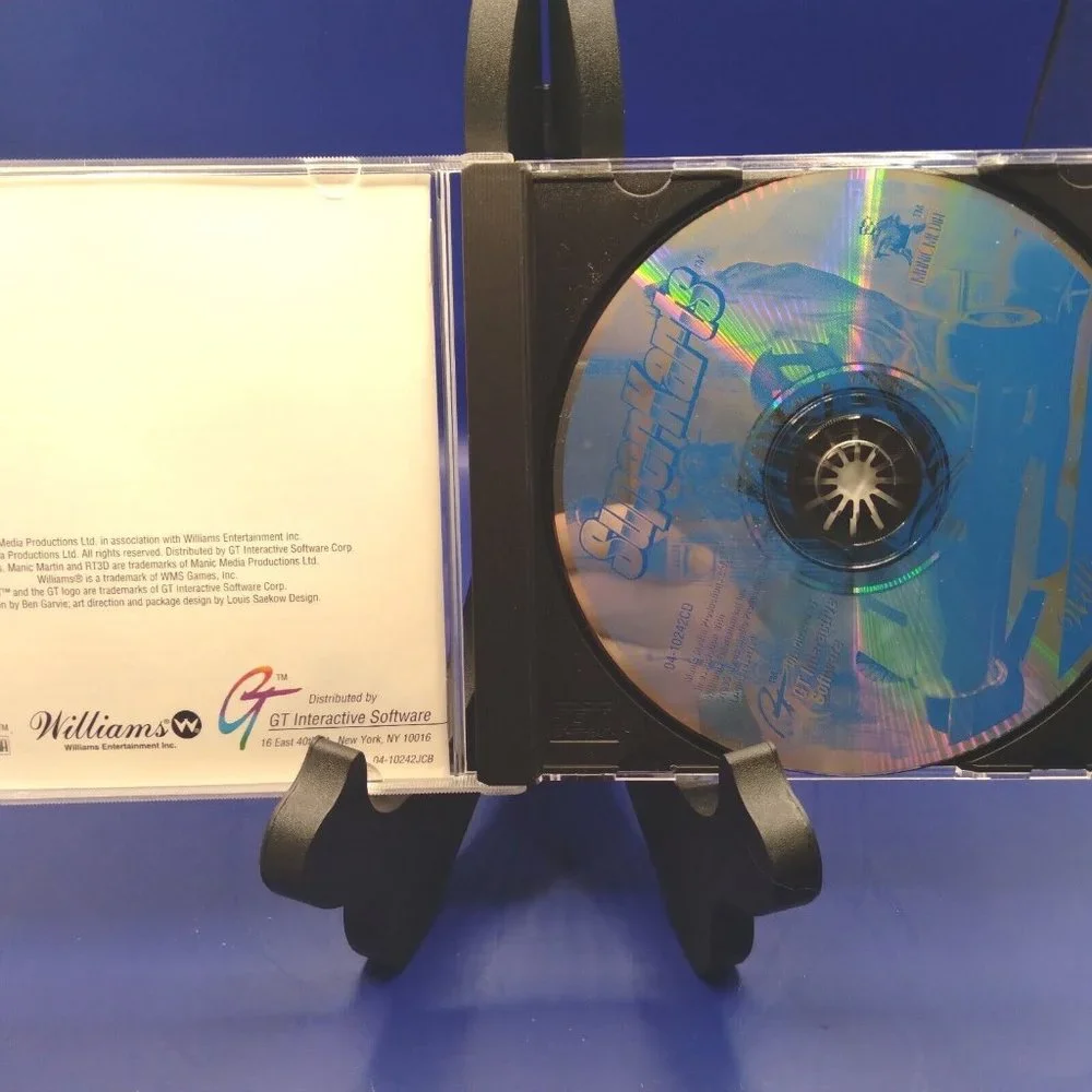 Superkarts PC Game 1995 with Instruction‎ Manual Vintage Media